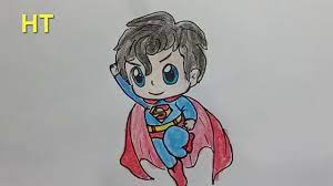How To Draw Superheroes Cute And Easy Step By Step Superhero Drawing How to draw cartoon superman.