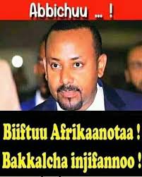 Ergaa Ariifachiisaa Oromoo Maraaf! ======================== Fedhii fi  hawwiin hunda keenyaatuu yeroo ammaa waan tokkicha kanarratti ta'uutu irraa  eegama. Badhaadhinni filannoo dhufu injifatee abjuu isaa guddina biyyattii  ta'e sana akka biyya kanaaf ...