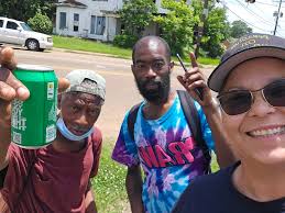 Jackson, Mississippi was a good trip I got to pray for and fed many of  God's homeless people.