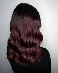 Black and wine red ombre virgin indian human hair extension kinky curly #1b 99j burgundy ombre virgin human hair weave bundles 3pcs lot. 28 Blazing Hot Red Ombre Hair Color Ideas In 2020