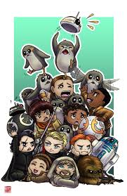 Porgs By Tyrine Carver Of Musetap Studios Star Wars Cartoon Star Wars Art Star Wars Fandom