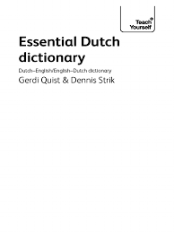 Ontstoken tandvlees oma weet raad. Dutch Dictionary A Teach Yourself Guide Pdf Adjective Grammatical Number