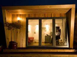 Garden Offices Photo Gallery Prefabricated Houses Cedar Cladding Garden Room