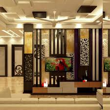 You can use a bar unit to divide the space between the living and dining rooms. 40 Stylish Homes With Modern Interior Design Artcraftvila Room Partition Designs Wall Partition Design Living Room Partition Design
