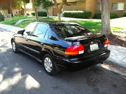 1998 honda civic kbb.com review. Black 1998 Honda Civic Si With Rear Spoiler Honda Civic Si Honda Civic 1998 Honda Civic