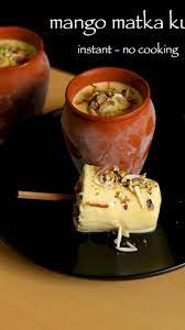 Mango Kulfi Recipe Easy No Cook Mango Kulfi Recipe With Milkmaid Video Recipe Video Kulfi Recipe Kulfi Recipe Easy Recipes