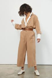Mara Hoffman Agatha Jumpsuit In Khaki In 2020 Fashion Women Clothing Boutique Designer Outfits Woman