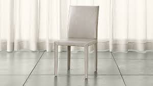 399 Folio Sand Top Grain Leather Dining Chair Leather Dining Chairs Dining Chairs Leather Side Chair