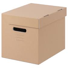 Hide your things in plain sight with storage boxes. Pappis Box Mit Deckel Braun 25x34x26 Cm Ikea Osterreich