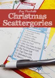 Check spelling or type a new query. Free Printable Christmas Scattergories Game Diy Adulation