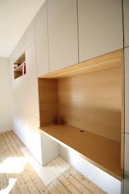 Mur De Rangements Avec Bureau Integre Ma Jolie Maison Architecture D Interieur Decoration Reims Bureau Placard Bureau Cache Rangement Salon