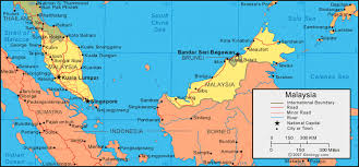 Be spatial to be special. Malaysia Map And Satellite Image