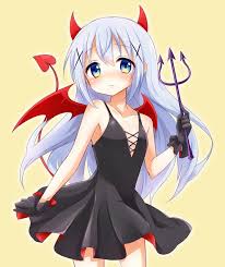 Chino Kafuu Succubus Minecraft Skin Sd & hd extra folder : chino kafuu succubus minecraft skin