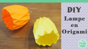 Abat jour origami diy lanterns abat jour origami. Diy Lampe Origami Facile A Faire Tutoriel Complet