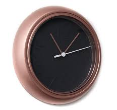 Steffi S Blog Uber Design Diy Und Lifestyle Ikea Hack In Kupfer Schwarz Ikea Uhr Diy Uhr Ikea