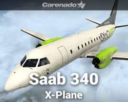 This repaint is for the payware carenado saab 340b. Saab 340 For Fsx P3d By Carenado