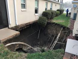 sinkholes open in the villages news