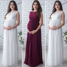 They can also try standing behind chairs and countertops as much as possible. Buy Maternity Women Evening Dress Pleated Maxi Pregnancy Baby Shower Wedding Gown Online In India 261888214