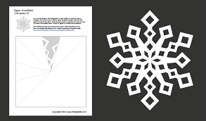 With this template we help you define a good the backgrounds combine snowflakes and the white color (of course!) with some techie vibes. Paper Snowflake Templates Free Printable Templates Coloring Pages Firstpalette Com