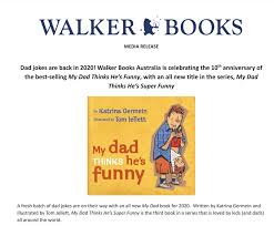 My Dad Thinks He S Super Funny 2020 Release Super Funny Books Australia My Dad