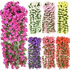 Maybe you would like to learn more about one of these? Artificial Fake Hanging Flowers Vine Plant Home Garden Decoration Indoor Outdoor On Onbuy