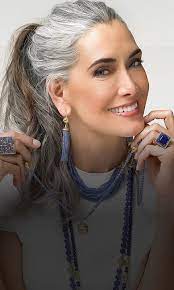 65 Gorgeous Gray Hair Styles Gorgeous Gray Hair Long Gray Hair Hair Styles
