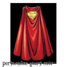 Superman The Cape Postcard Superhero Invitations Party Comicbook Customize Personalize Superman Superman Cape Batman Christopher Nolan