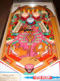 Gottlieb Jungle Queen pinball machine 1977 - collector buying