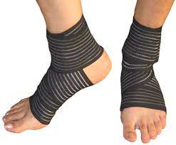 Elastic Knee Compression Bandage Wraps A Support For Legs Thighs Hamstrings Ankle And Elbow Joints Reduce Knee Replacement Knee Replacement Surgery Leg Thigh