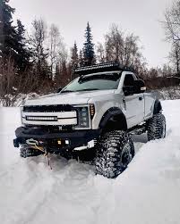 Single Cab F250 With Xb Headlights In 2020 Aftermarket Headlights Led Fog Lights Off Road Light Bar