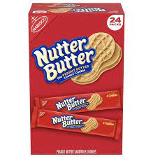 Nutter Butter Peanut Butter Sandwich Cookies 24 Pk Sam S Club Peanut Butter Sandwich Peanut Butter Sandwich Cookies Sandwich Cookies