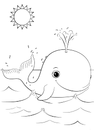 Free, printable coloring pages for adults that are not only fun but extremely relaxing. Happy Whale Coloring Page Free Printable Coloring Pages For Kids