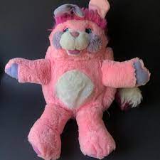 1980s Pink Party Popple Large Stuffed Animal Original Etsy Large Stuffed Animals Pink Parties Animals