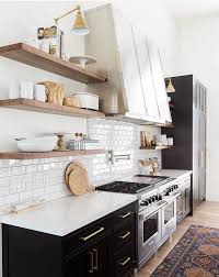 Obsessed With Dark And Open Shelves Kitchen Inspirations Kitchen Modern Kitchen