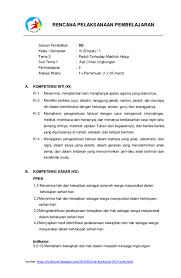 Sebelum menuju ke contoh rpp 1 lembar. Contoh Rpp Sd Research Papers Academia Edu