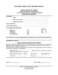71 Printable Booking Form Templates Fillable Samples In Pdf Word To Download Pdffiller