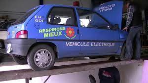 Il préfigure également l'avenir des ebikes peugeot. Peugeot 106 Electrique Battery Swap Youtube