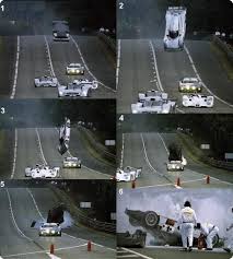The Sequence Of The Mercedes Clr Of Mark Webber Going Airborne At Le Mans 1999 Le Mans Pro Skaters Racing