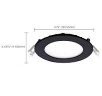 S11874 10WLED/DW/4/CCT-SEL/RND/RD/BK