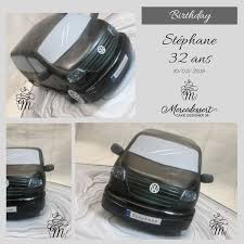 Gateau Volkswagen Transporteur T5 Pour Stephane Genoise Citron Ganache Chocolat Blanc Et Curd Framboise Ganache Chocolat Blanc Curd Framboise Transporteur T5