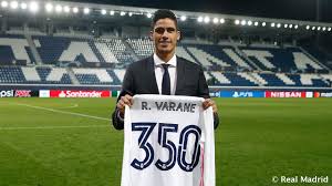 Hij verruilde rc lens in juli 2011 voor real madrid, . Varane 350 Spiele Bei Real Madrid Real Madrid Cf