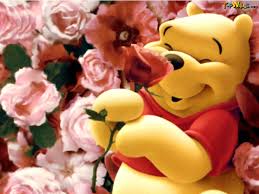 Winnie the pooh wouldn't work in any other type of animation and so disney made the right choice in returning to the 2d for this movie. Winnie The Pooh Flowers Jpg Malerei Von Rafaela Artmajeur