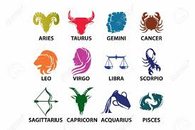 The basis of the astrology symbols used to represent the planets and the zodiac are an astrology using star sign emojis. Set Of Astrological Zodiac Symbols Horoscope Signs Royalty Free Cliparts Vectors And Stock Illustration Image 22019672