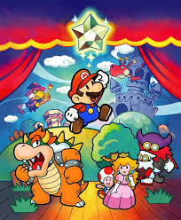 Super Paper Mario Begins With Mario And Luigi Relaxing At Their House Description From Hubpages Com I Searched For This Super Mario Art Mario Art Paper Mario