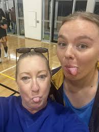 This photo is an unknown. I assume these young ladies are Colts  Cheerleaders. But we don't know who they are. Any input will be appreciated.