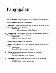 Su suno nog g 5. Doc Bahagi Ng Pananalita John Abraham Oligo Academia Edu
