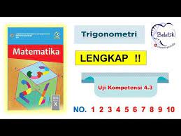 (sin sudut t) + (sin sudut r) pembahasan : Uji Kompetensi 4 3 Kelas 10 Semester 2 Sma Smk Matematika Trigonometri Paket Bse Halaman 151 Youtube