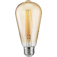 Philips Vintage Edison St19 Medium Led Decorative Light Bulb Walmart Com Walmart Com