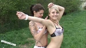 When was the first 6. Clipspool Merry Nina Outdoor Lesbians Fun And Blowjob