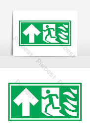Pikbest has 113 exit vector design images templates for free. Emergency Fire Exit Sign Warning Sign Exit Door Vector Graphic Element Png Images Psd Free Download Pikbest